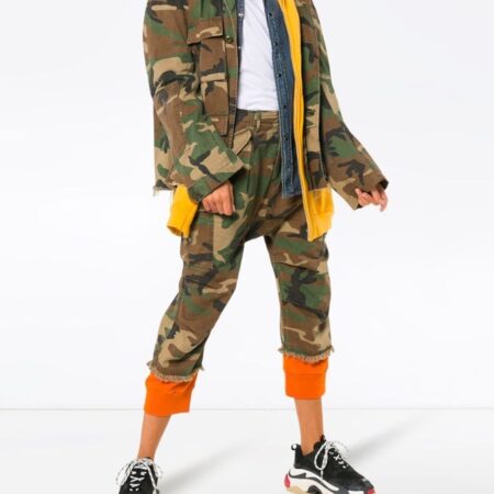 Camouflage Hooded Cotton Jacket: imagen 2