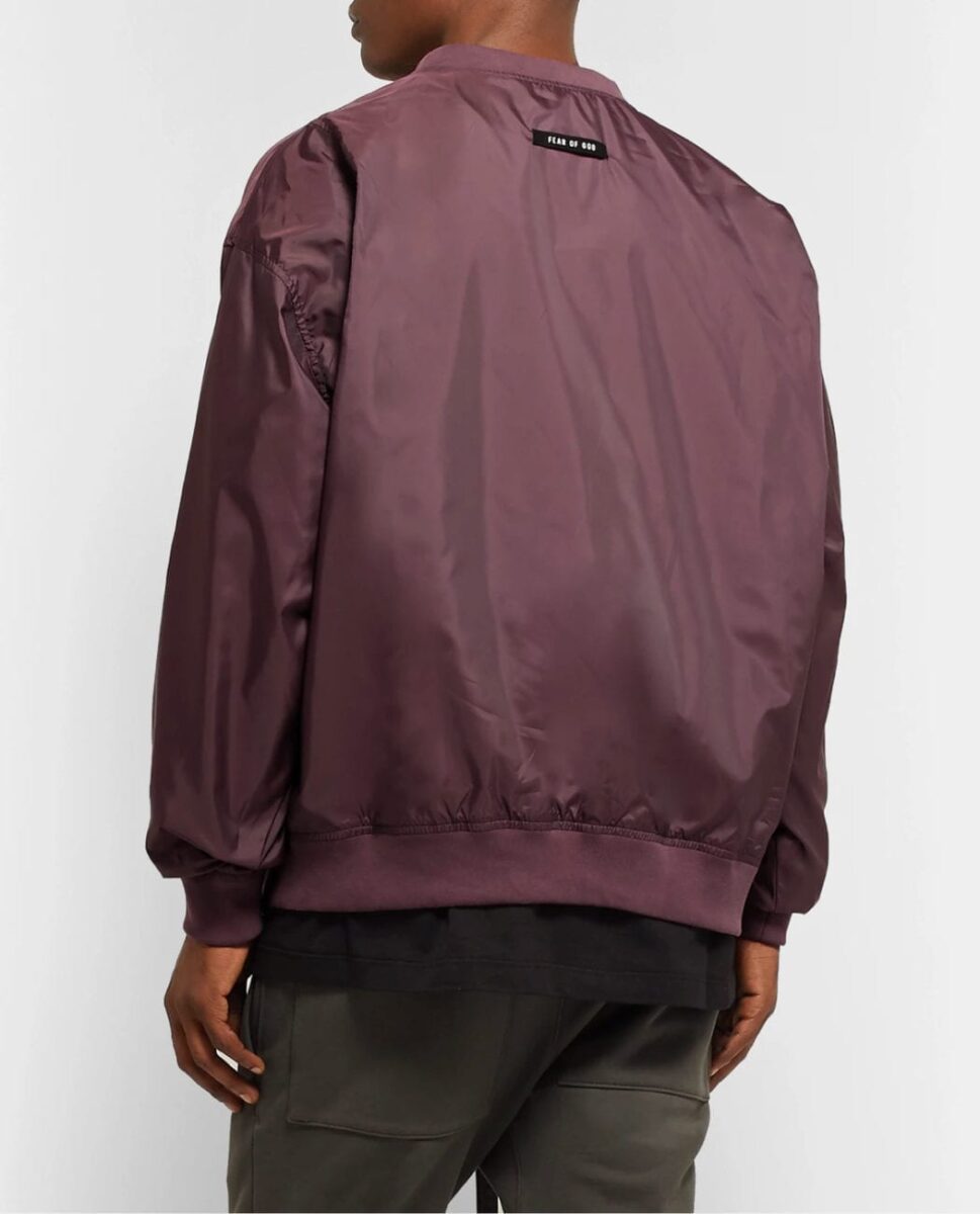 Oversized Nylon Sweatshirt