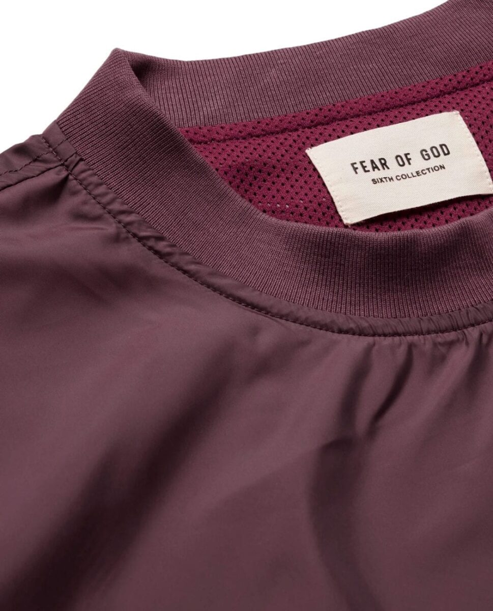 Oversized Nylon Sweatshirt